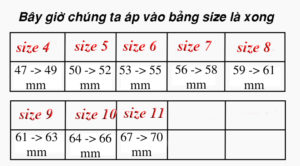 cách đo size nhẫn, ni nhẫn khi mua nhẫn