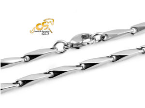 Dây chuyền nam inox kiểu hỏa tiễn 3mm