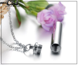 mặt dây chuyền inox viên đạn dộcđẹo giá rẻ phong cách hàn quốc