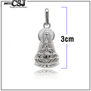 Mặt dây chuyền inox bồ tát đẹp giá rẻ không đen