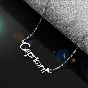 HD312a Dây chuyền cung hoàng đạo ma kết capricorn