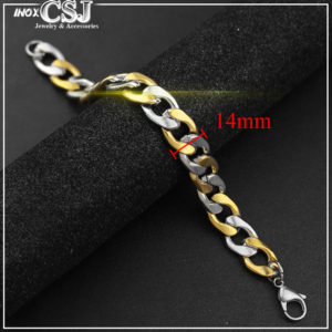 Công Sang chuyên bán bỏ sỉ lắc tay nam inox lặc mạ vàng thời trang Hàn Quốc, Vòng tay nam inox cao cấp không đen giá rẻ HCM