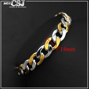 Công Sang chuyên bán bỏ sỉ lắc tay nam inox lặc mạ vàng thời trang Hàn Quốc, Vòng tay nam inox cao cấp không đen giá rẻ HCM