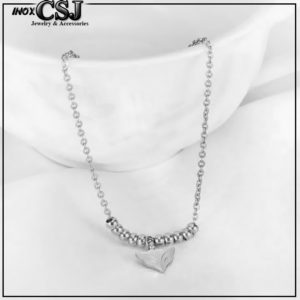 Lắc chân titan con cáo màu trắng, vòng chân hồ ly không đen vĩnh viễn