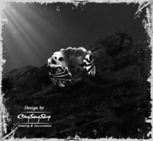 nhẫn inox chrome heart cao cấp đẹp độc đầy cá tính