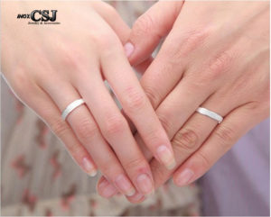 trang sức inox cặp đôi, nhẫn cặp phun cát inox cao cấp, nhẫn đôi inox đẹp ý nghĩa giá rẻ không đen HCM