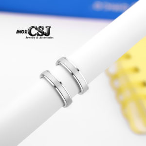 trang sức cặp đôi tình nhân inox chuyên bán sỉ bỏ sỉ nhẫn cặp sọc mờ inox cao cấp, nhẫn đôi inox đẹp giá rẻ không đen HCM