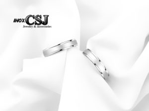 trang sức cặp đôi tình nhân inox chuyên bán sỉ bỏ sỉ nhẫn cặp sọc mờ inox cao cấp, nhẫn đôi inox đẹp giá rẻ không đen HCM