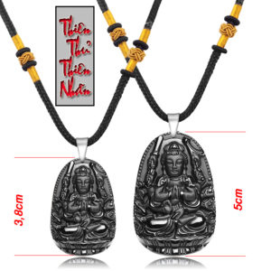 Dây chuyền phật thiên thù thiên nhãn, vòng cổ phong thủy phật thiên thù thiên nhãn hộ mệnh tuổi tý