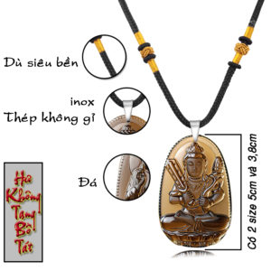 Dây chuyền phật hư không tạng bồ tát hộ mệnh tuổi sửu và tuổi dần, tuổi sửu đeo dây chuyền vòng cổ phật gì, tuổi dần đeo dây chuyền phật gì hợp .