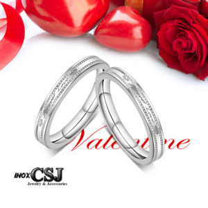 nhẫn cặp forever love, nhẫn đôi inox forever love, nơi bán nhẫn tình nhân đẹp giá rẻ HCm