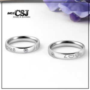 nhẫn cặp chữ love, nhẫn đôi tình nhẫn chữ love inox cao cấp , trang sức cặp đôi inox đẹp giá rẻ