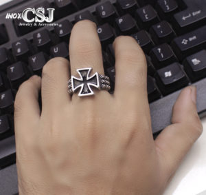 Nhẫn nam inox thời trang chrome heart