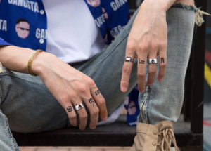 Nhẫn inox adidas bảng to 8mm