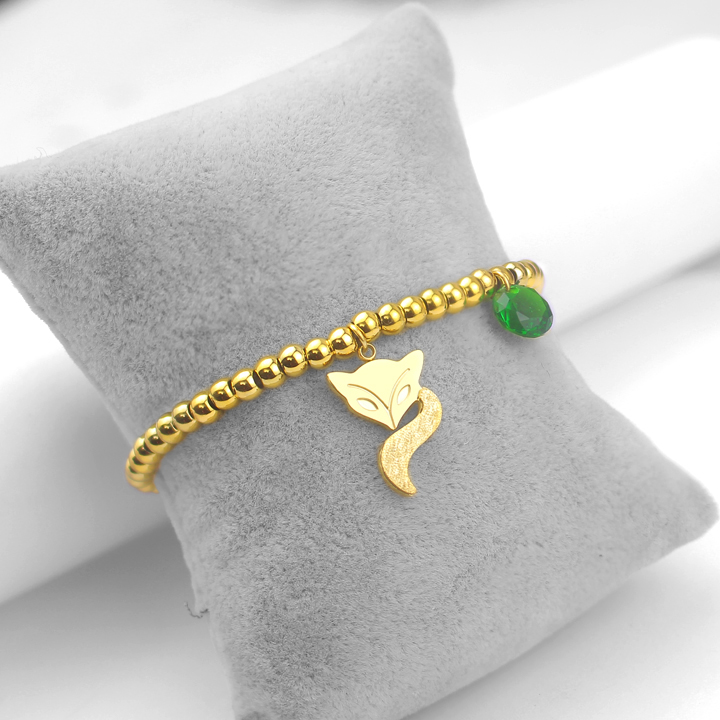 TA279a-Vòng tay bi titan con cáo