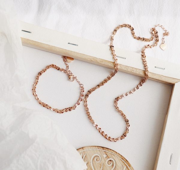 Combo 2 món dây chuyền và lắc tay đuôi phụng