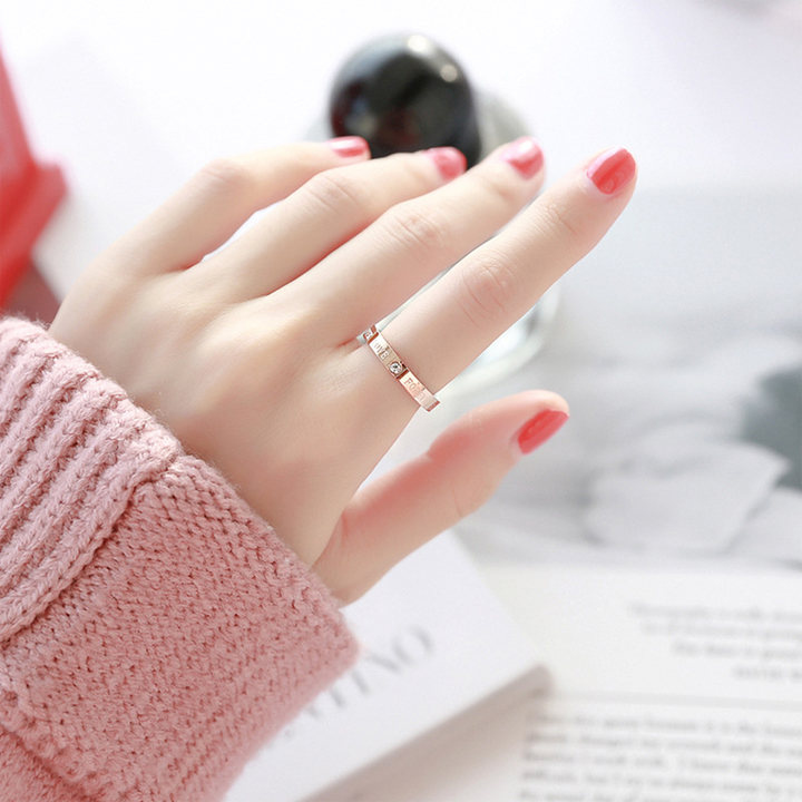 Nhẫn titan forever love