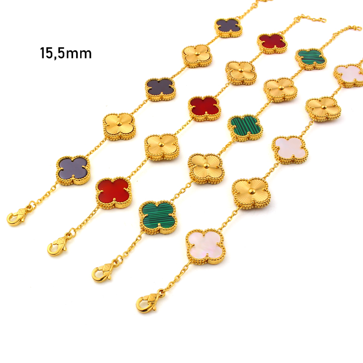 TA209b-Lắc tay nữ titan Van Cleef thời trang
