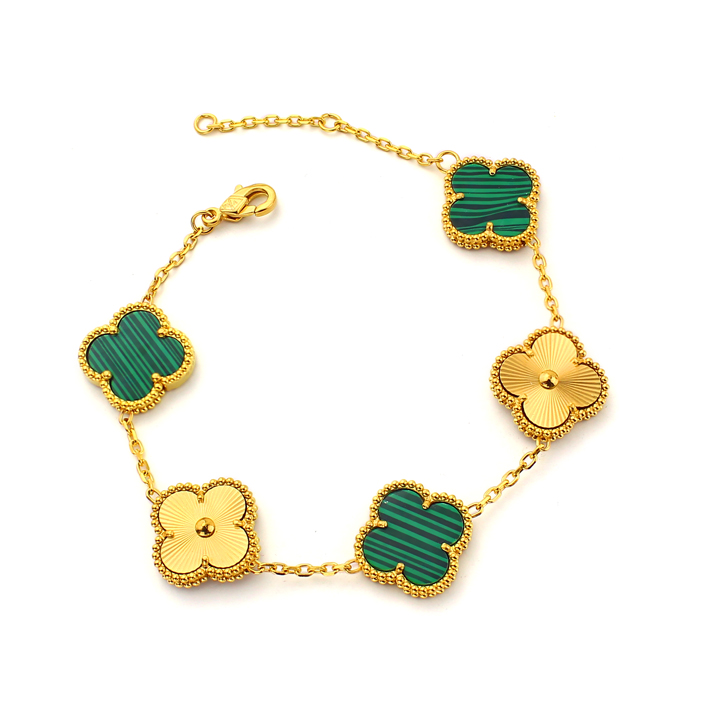 TA209d-Lắc tay nữ titan Van Cleef thời trang