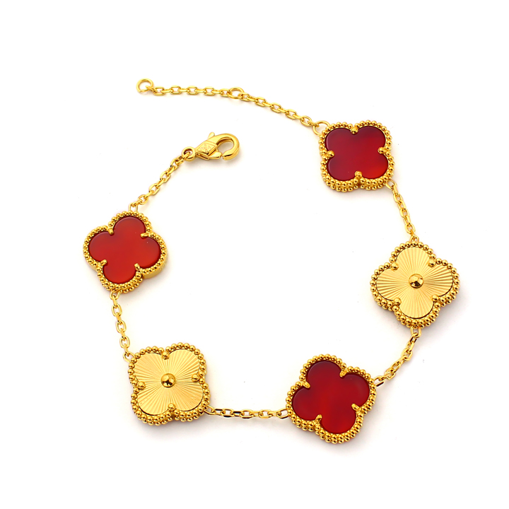 TA209e-Lắc tay nữ titan Van Cleef thời trang