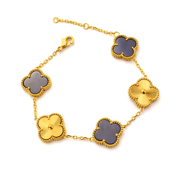 TA209j-Lắc tay nữ titan Van Cleef thời trang