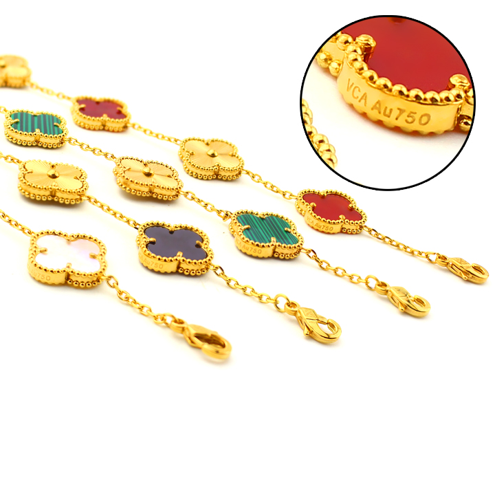 TA209k-Lắc tay nữ titan Van Cleef thời trang