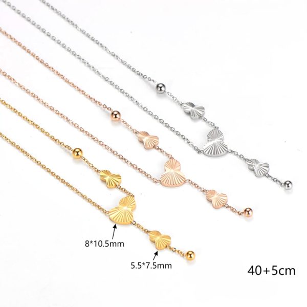 TN807a-Dây chuyền titan hô lô móc máy cách điệu
