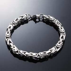 LN143b Lắc tay nam titan kiểu chữ V