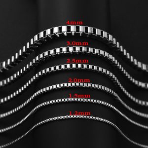 DN198b Dây chuyền inox ô vuông