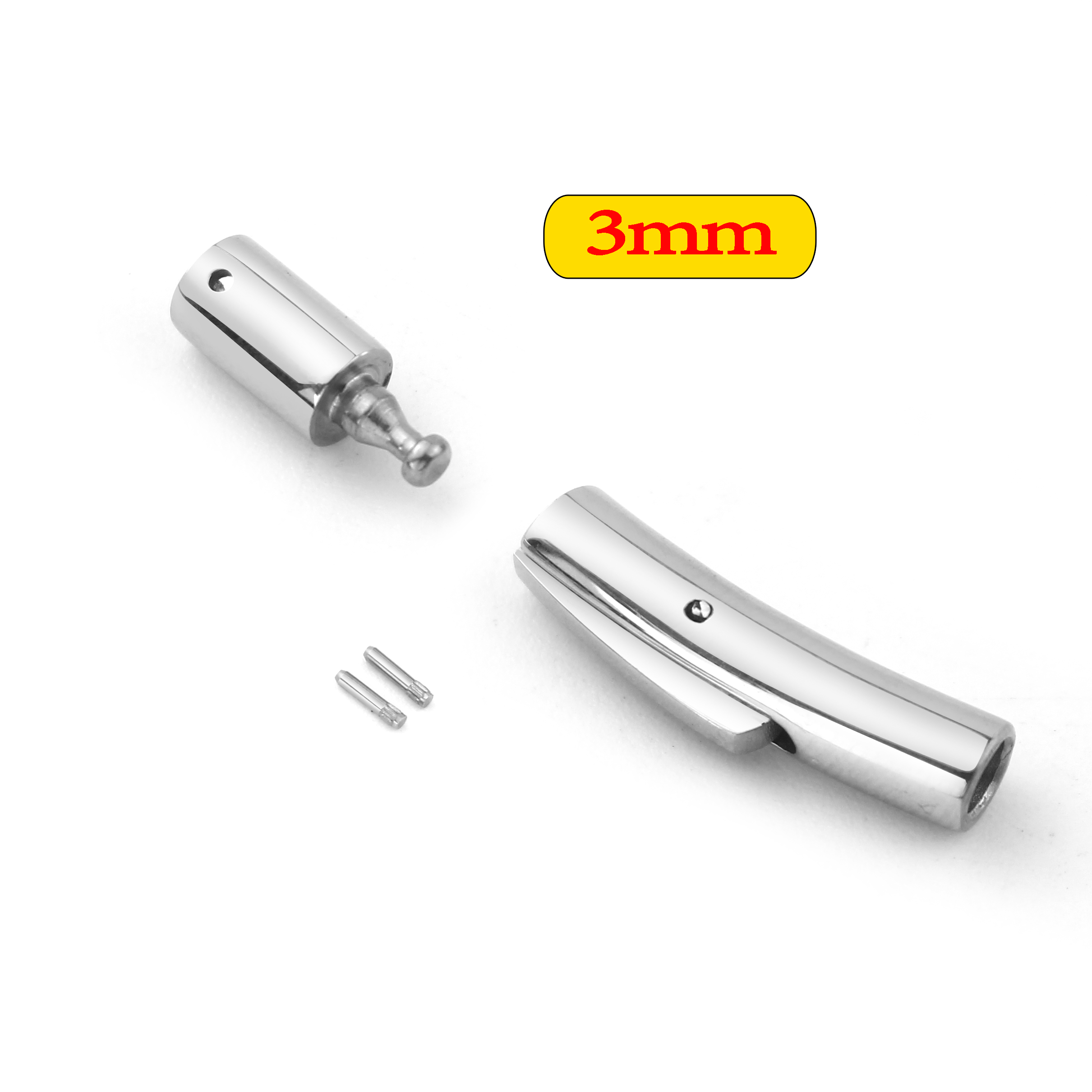 LK015c Khóa Titan kiểu ống tròn kết nối bằng chốt đinh 3mm