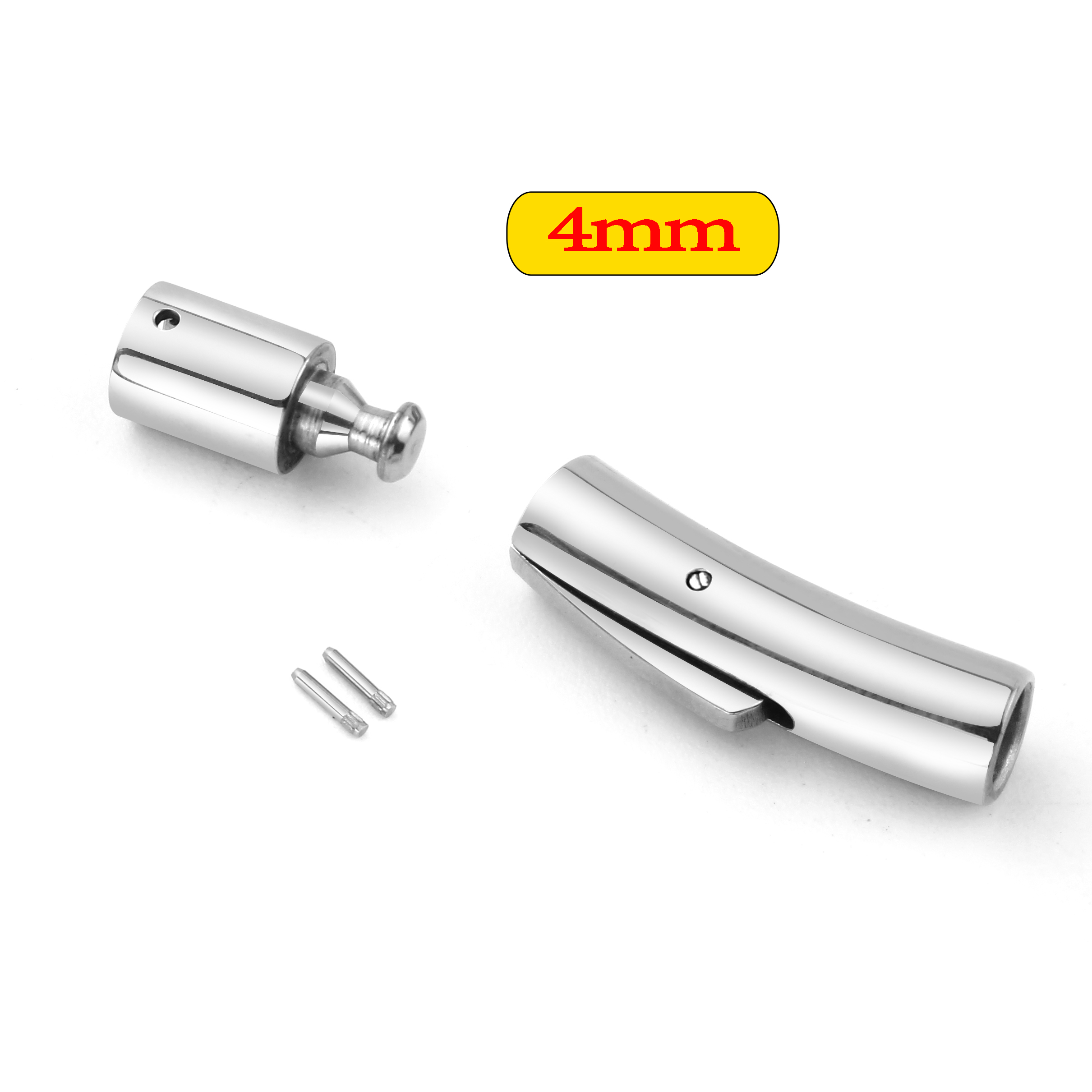 LK015d Khóa Titan kiểu ống tròn kết nối bằng chốt đinh 4mm
