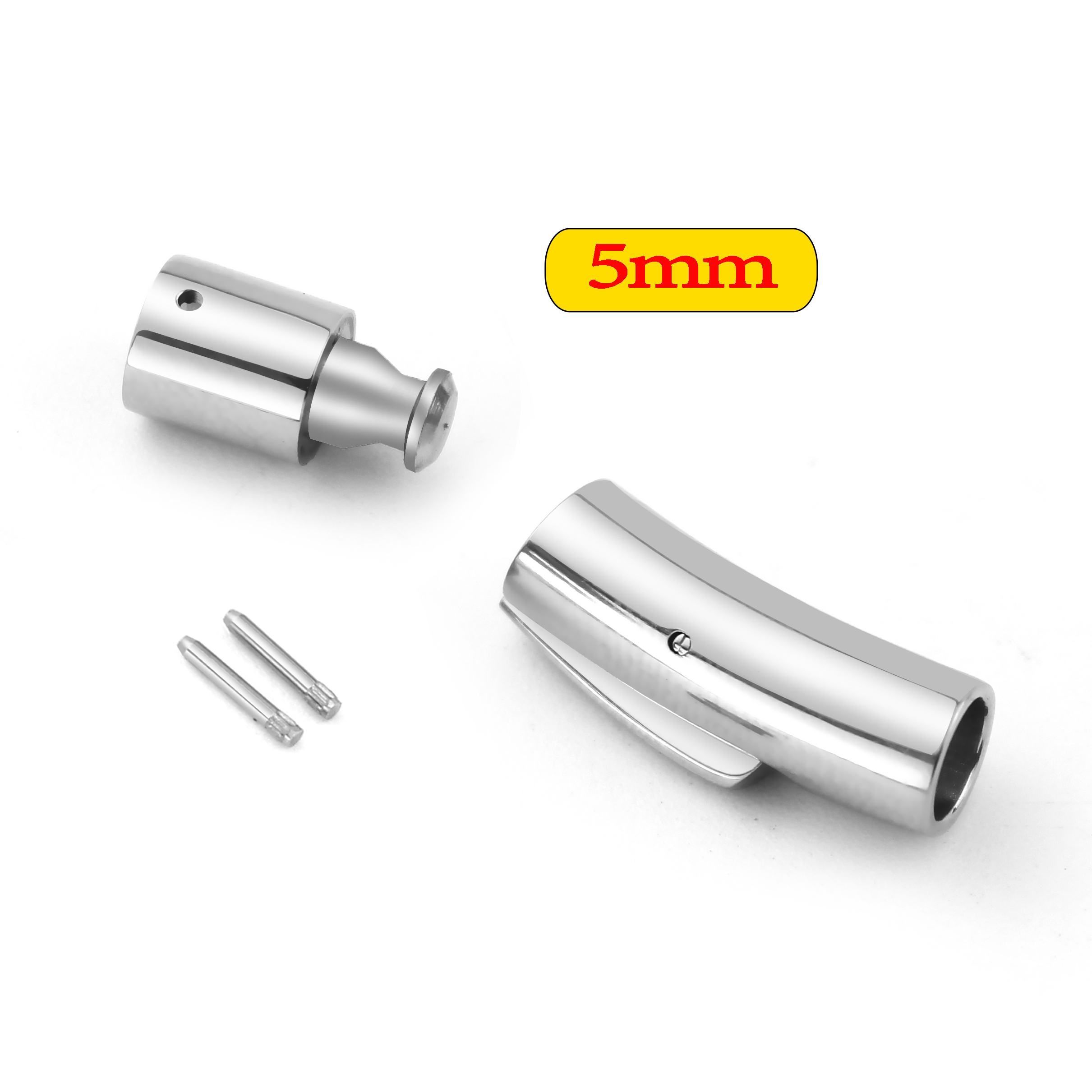 LK015e Khóa Titan kiểu ống tròn kết nối bằng chốt đinh 5mm