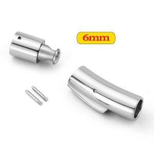 LK015f Khóa Titan kiểu ống tròn kết nối bằng chốt đinh 6mm