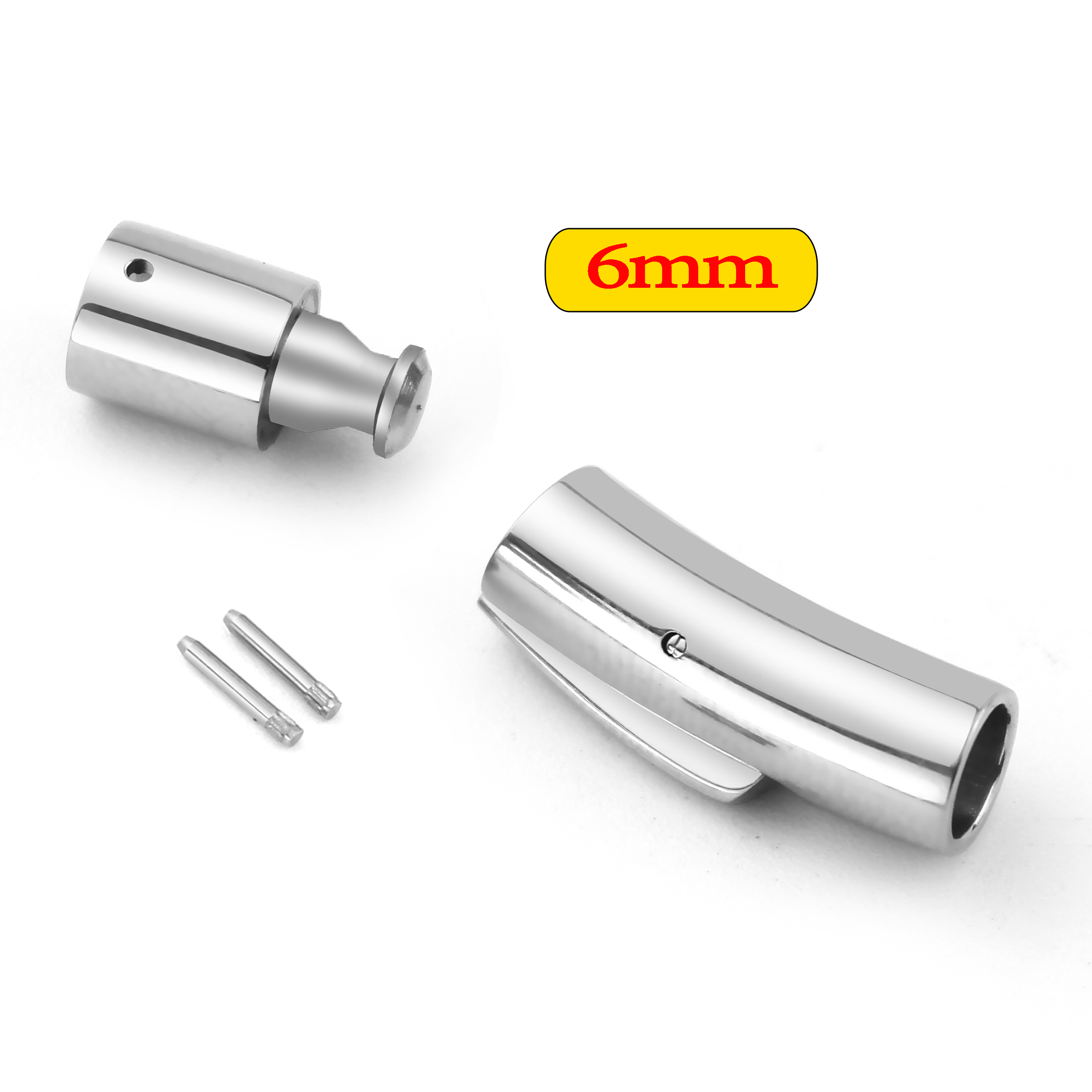 LK015f Khóa Titan kiểu ống tròn kết nối bằng chốt đinh 6mm