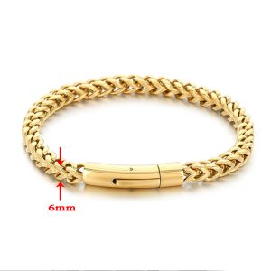 LN158a Lắc tay titan nam Titan 6mm khóa ống tròn