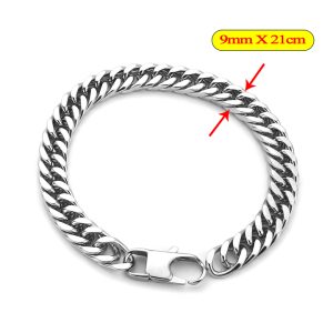 LN163a Lắc tay titan nam kiểu lật đôi 8mm
