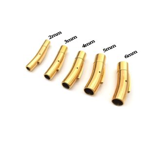 LK018b Khóa Titan kiểu ống tròn kết nối bằng keo mạ màu vàng
