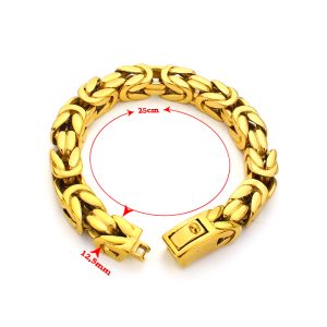 LN170b Lắc tay nam titan phong cách thái