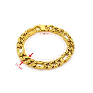 LN171c Lắc tay nam titan phong cách thái