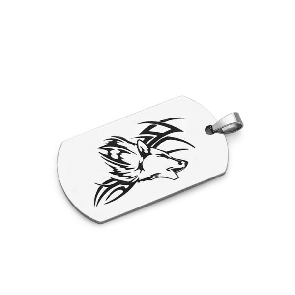 MD082b Trang sức công sang chuyên nhận khắc nội dung logo lên thẻ bài dogtag quân đội
