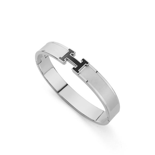 TV226b Vòng tay titan chữ H Hermes