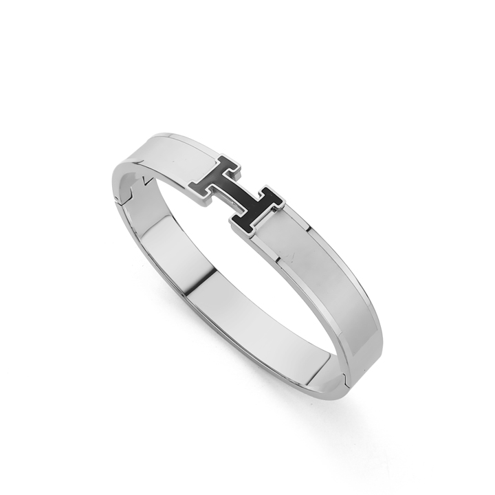 TV226b Vòng tay titan chữ H Hermes