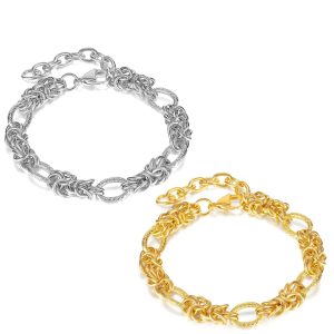 TA310e lắc tay nữ titan khoen tròn cá tính