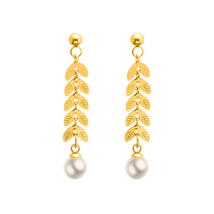 TB174b Bông tai titan hình đuôi cá