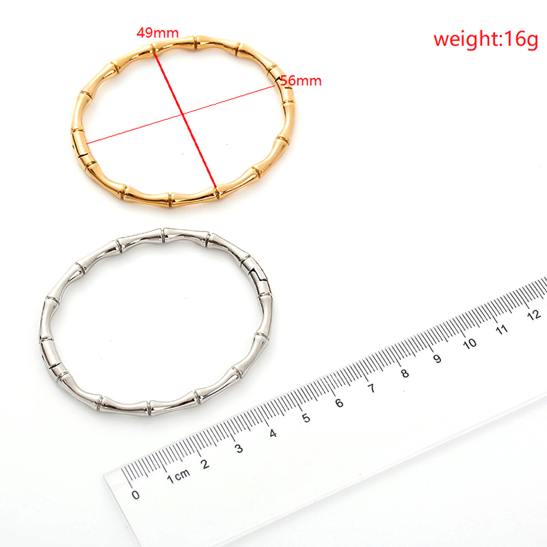 TV151d-Vòng tay nữ titan kiểu ống trúc