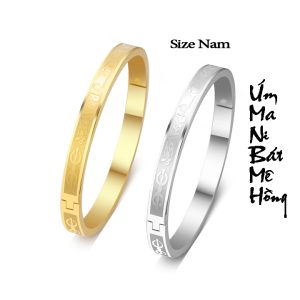 LN124a Vòng tay CHÚ OM MANI PADME HUM