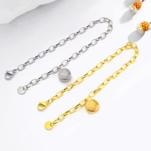 TA303a Lắc tay titan hỷ phúc – bán buôn sỉ trang sức