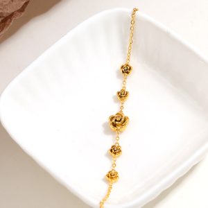 TA334e Lắc tay titan hoa hồng