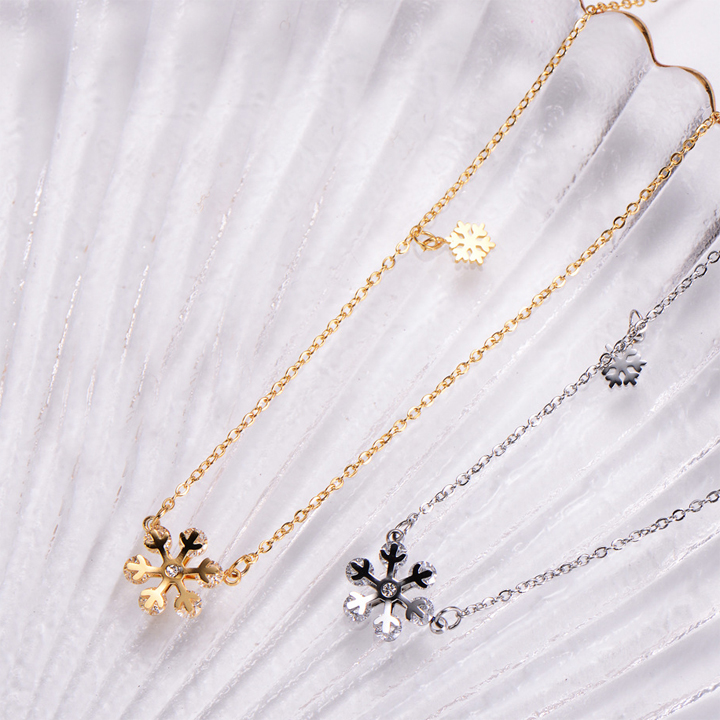 TN410e Dây chuyền titan hoa tuyết