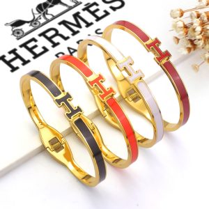 TV106a Vòng tay titan chữ H thời trang Hermes